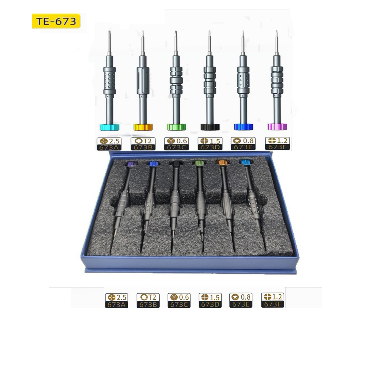 Fly Fishing Set - Chave de Fenda Magnética de Alta