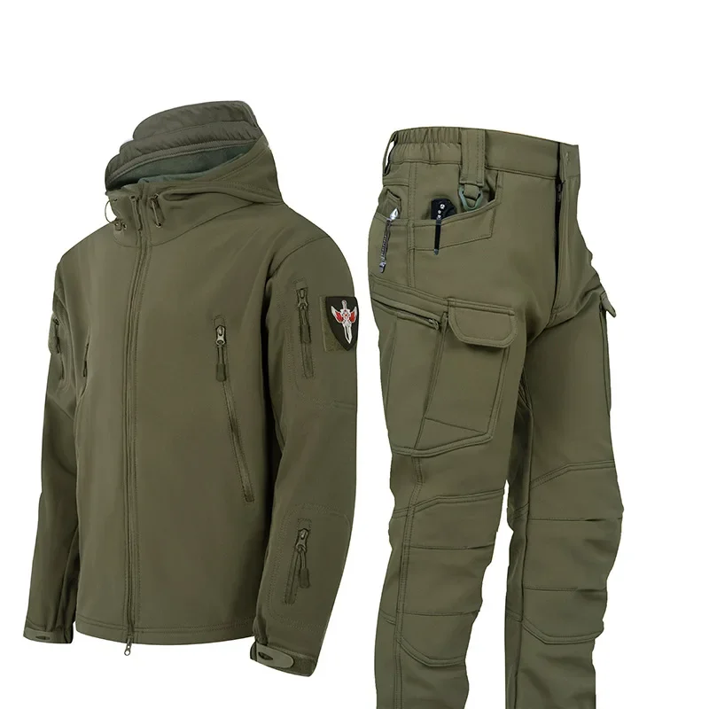 Fly Fishing Set - 2024 roupas de inverno casca macia