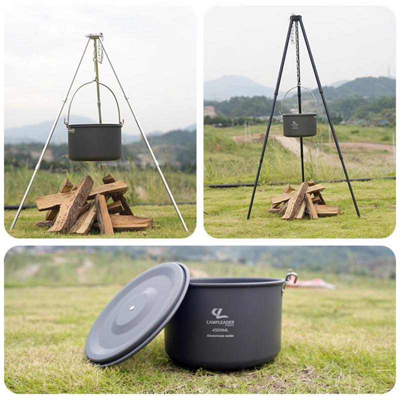 4.5l acampamento pendurado pot - Fishing Equipment Kitchener avaliação e preço