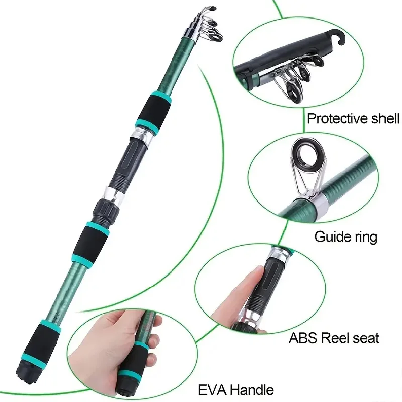 Conjunto completo de vara de p - Fishing Equipment Online avaliação e preço