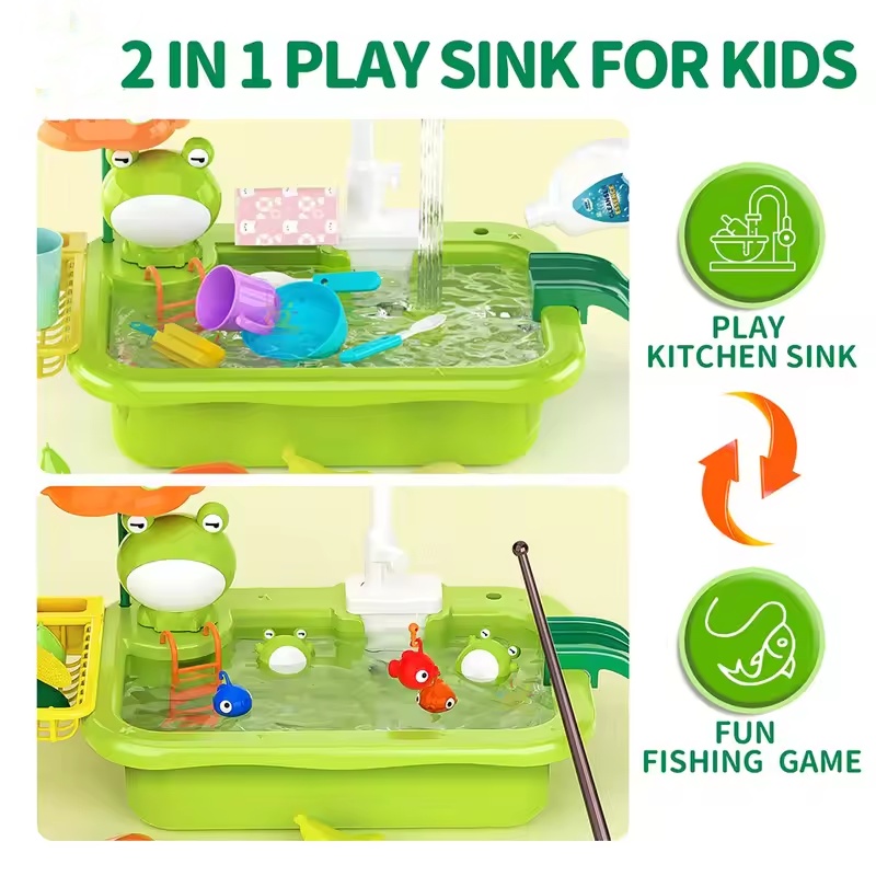 Nova Pia de Cozinha Infantil c - Fishing Equipment Kids avaliação e preço