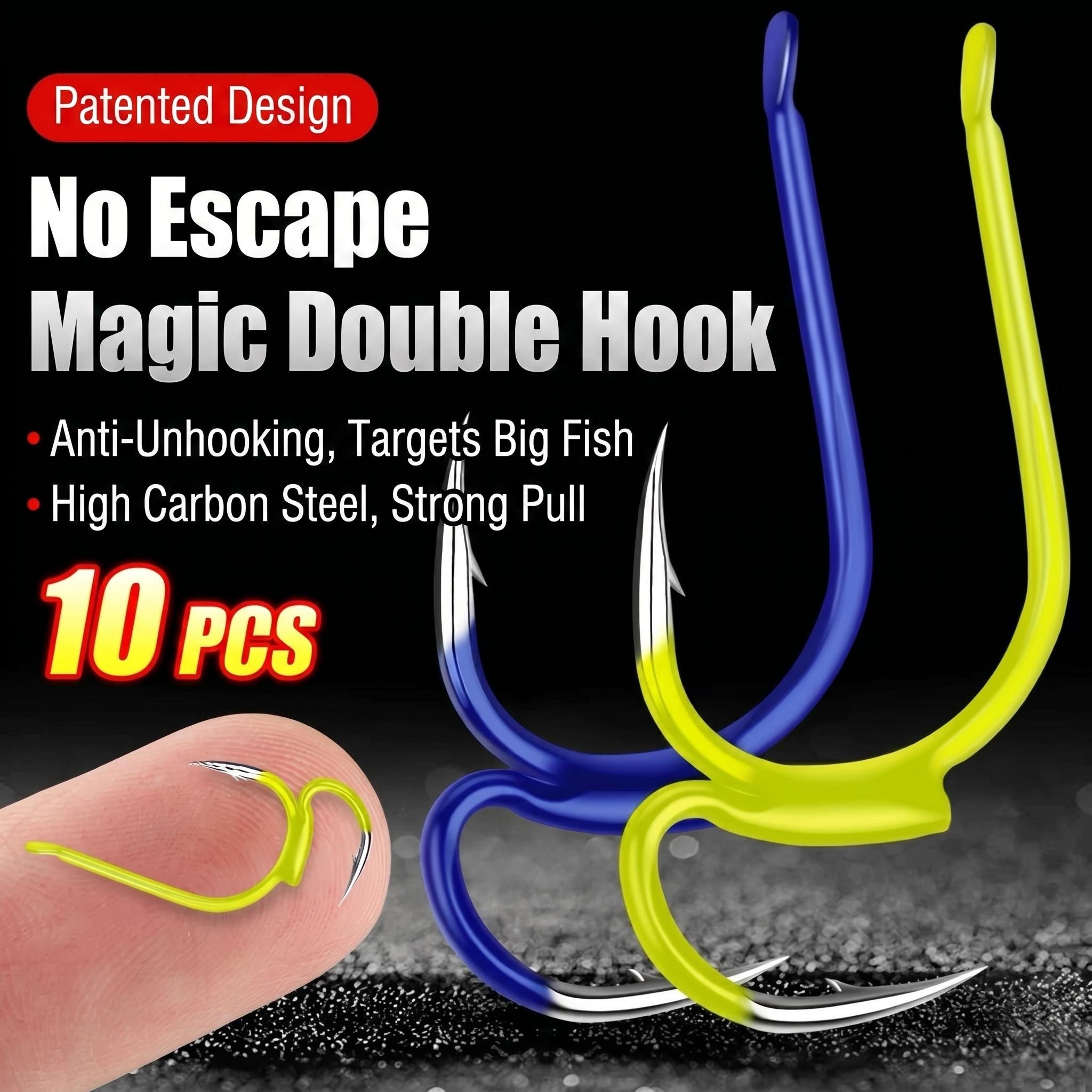 10 Ganchos Carabiner, Ganchos  - Fishing Equipment Ebay avaliação e preço