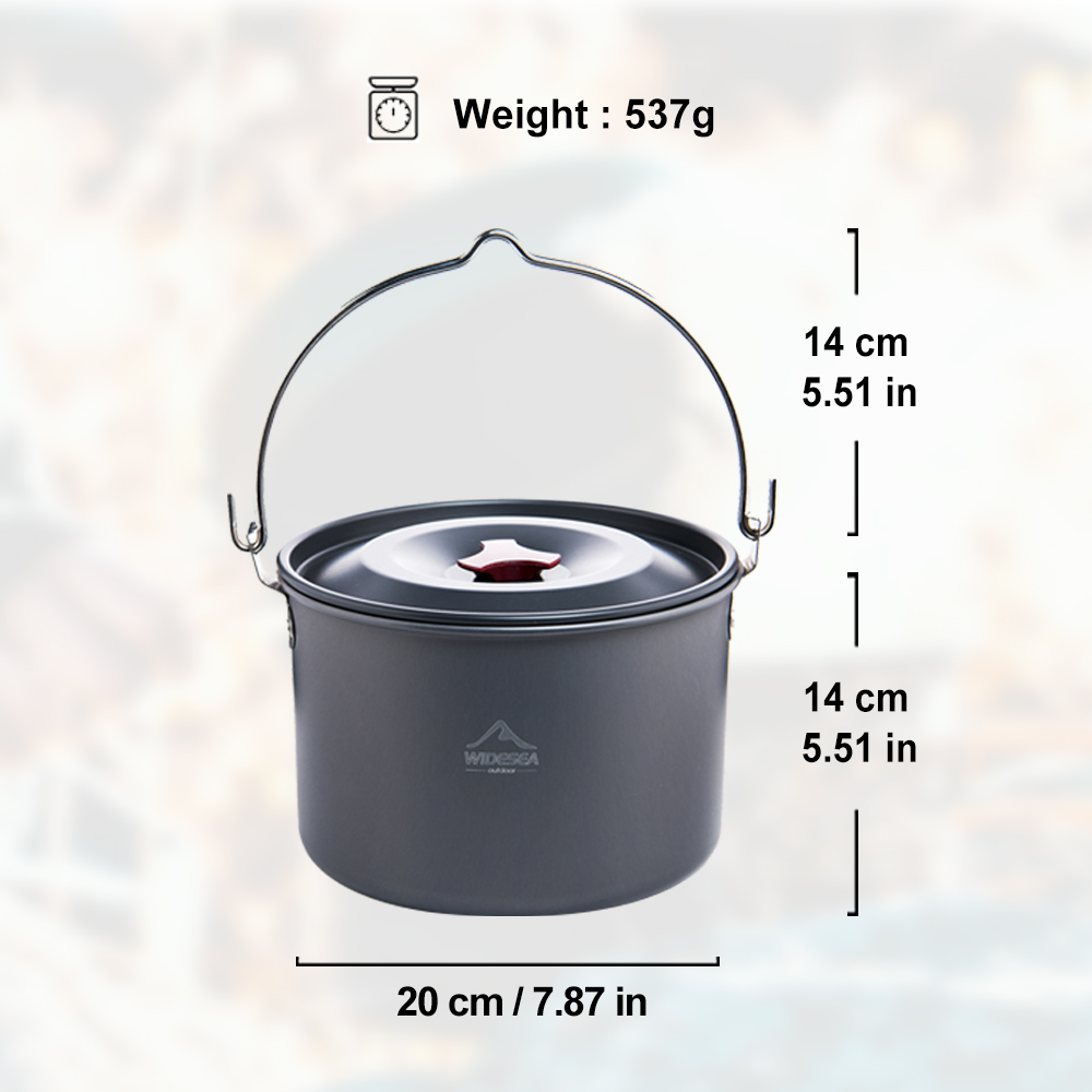Widesea 4l acampamento pendura - Fishing Equipment Kitchener avaliação e preço