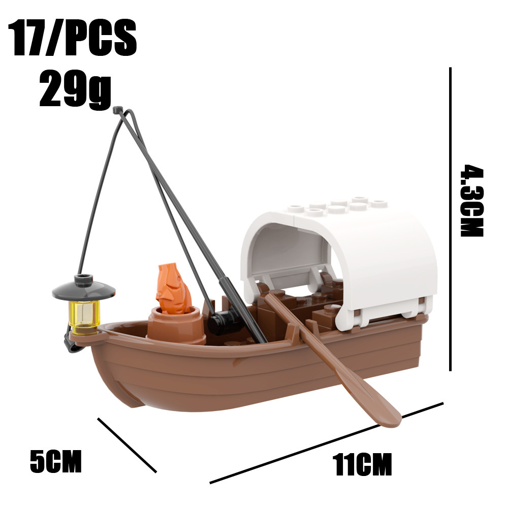 Criação Urbana: Navio Pirata M - Fishing Equipment Kids avaliação e preço