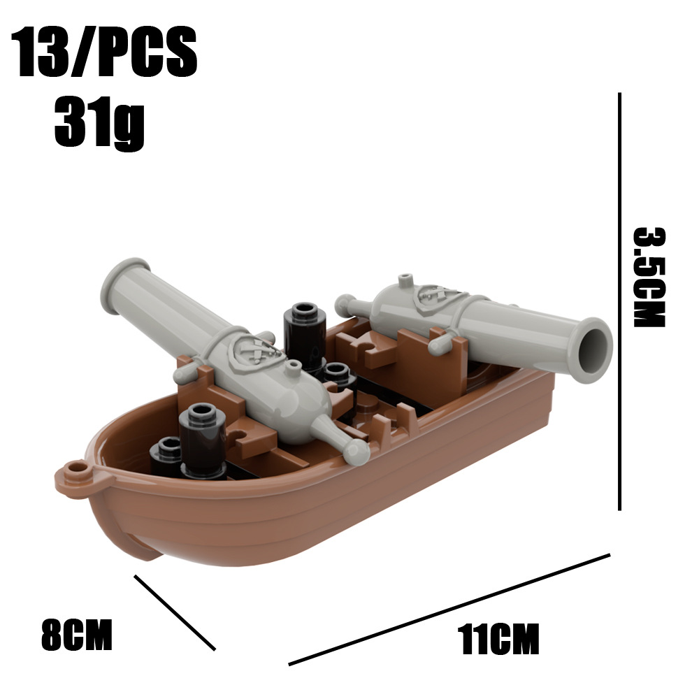 Criação Urbana: Navio Pirata M - Fishing Equipment Kids avaliação e preço
