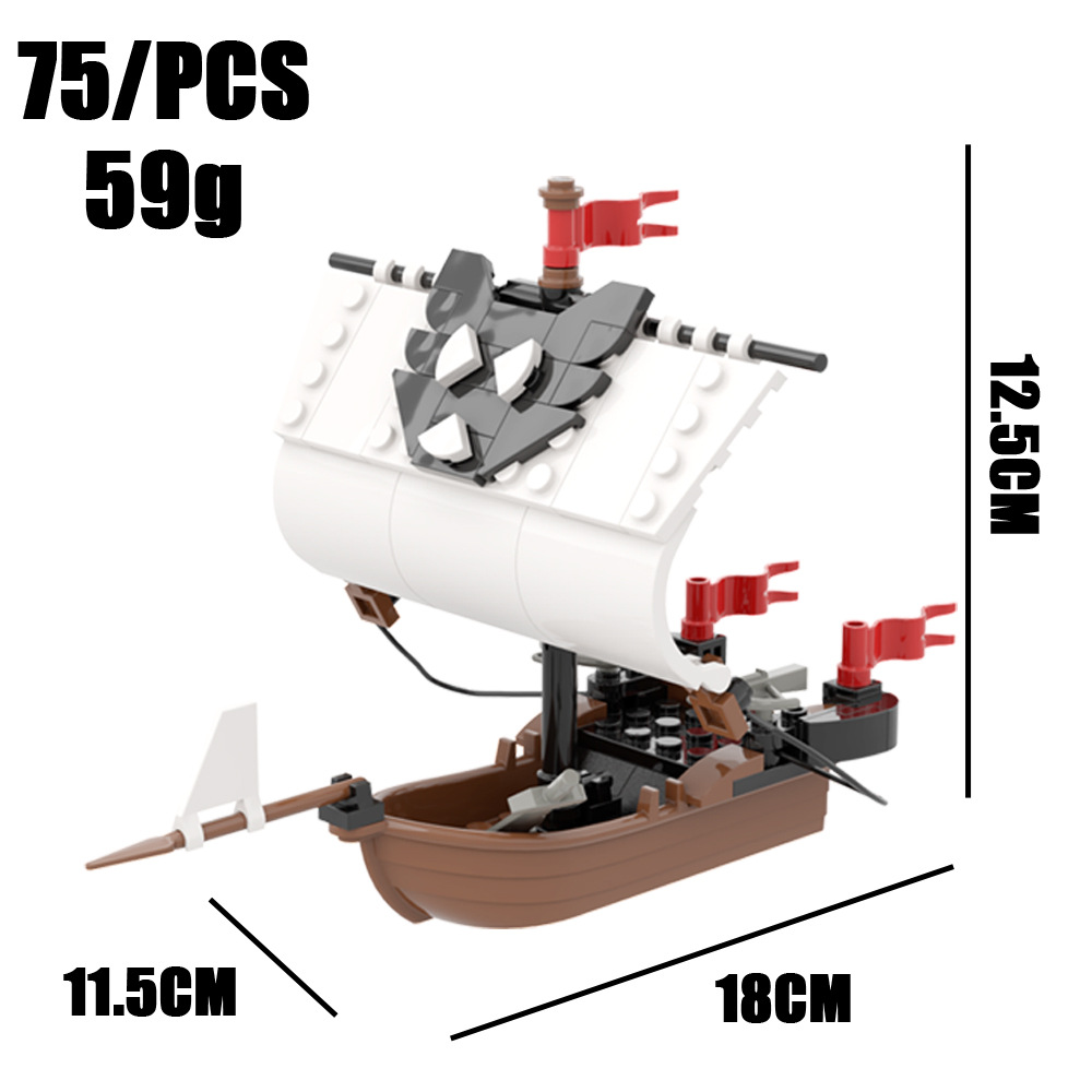 Criação Urbana: Navio Pirata M - Fishing Equipment Kids avaliação e preço