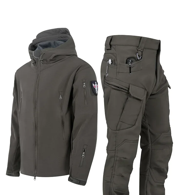 2024 roupas de inverno casca m - Fly Fishing Set avaliação e preço