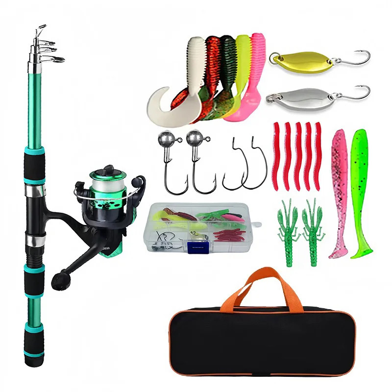 Conjunto de vara de pesca kits - Fishing Equipment Online avaliação e preço